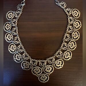 Lucky brand brass necklace